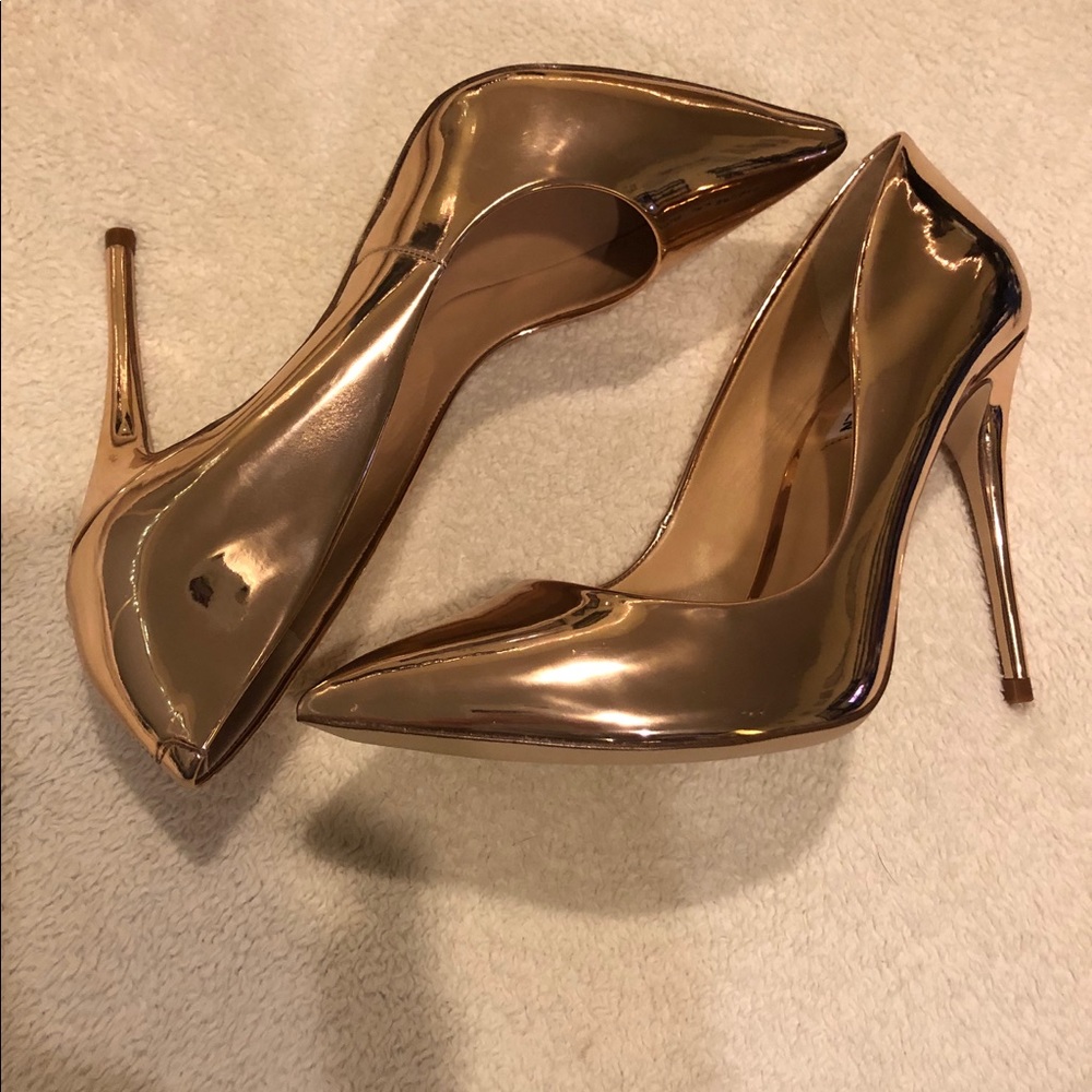 Steve Madden Rose Gold Heels
